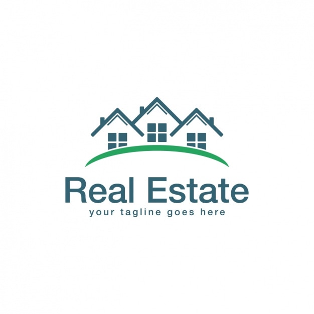 Free Vector real estate logo template