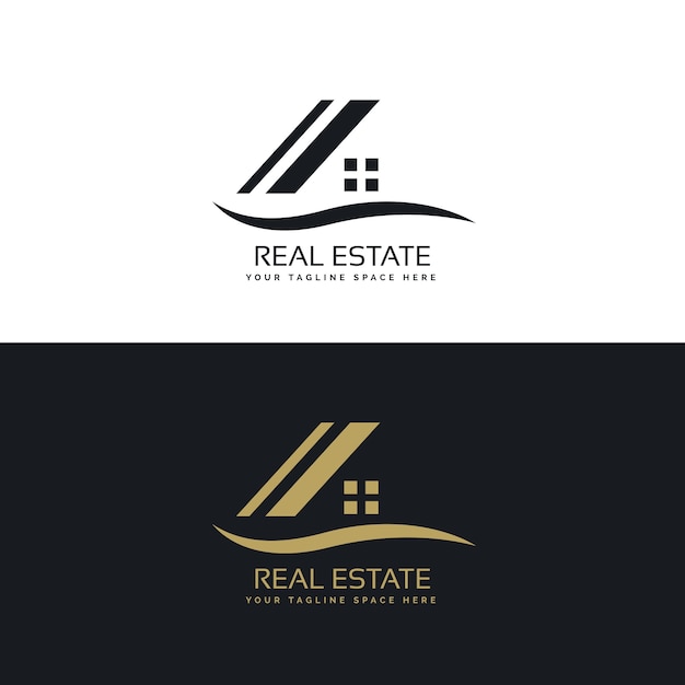 Free Vector real estate logo