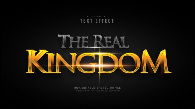 The Real Kingdom Text Effect