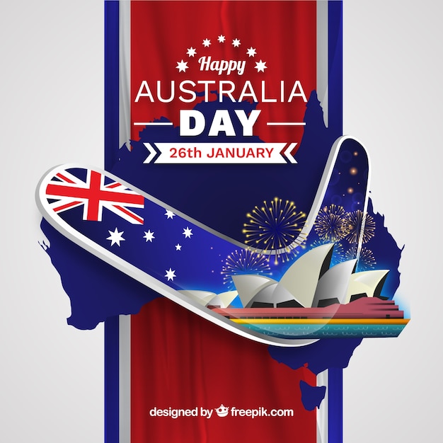 Realistic australia day