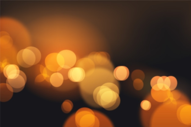 Free Vector realistic bokeh background