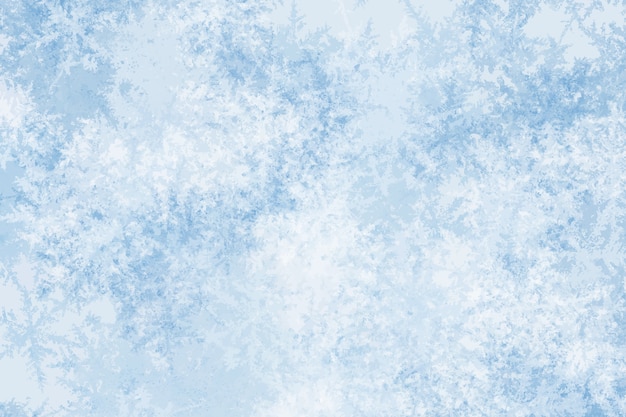 Free Vector realistic frost texture backgroung