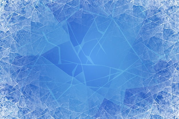 Free Vector realistic ice texture illustration