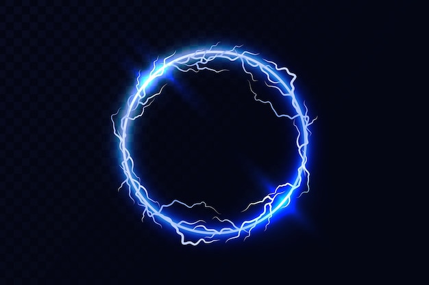 Free Vector realistic lightning effect