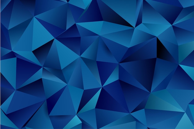 Realistic polygonal background