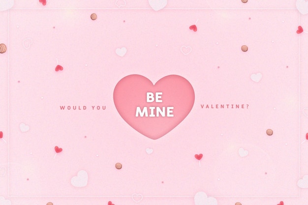 Free Vector realistic valentine's day background