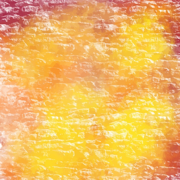 Free Vector red and yellow watercolor background design