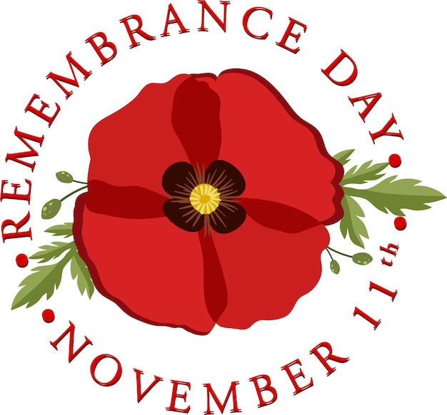 Remembrance Day Logo Design