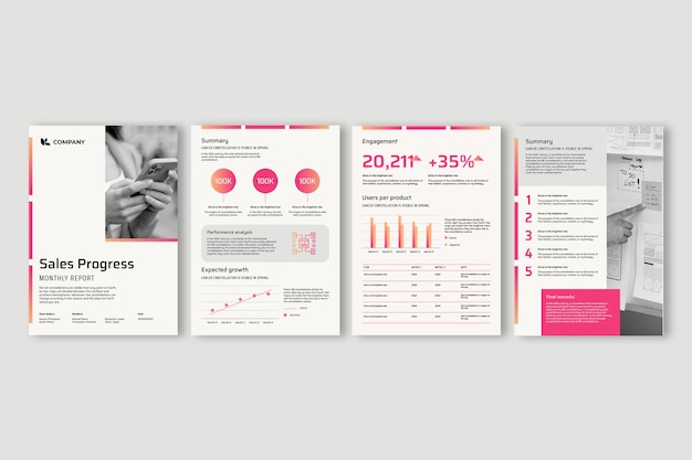 Report template design