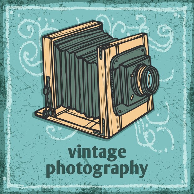 Retro Camera illustration