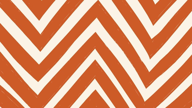 Free vector retro orange chevron pattern