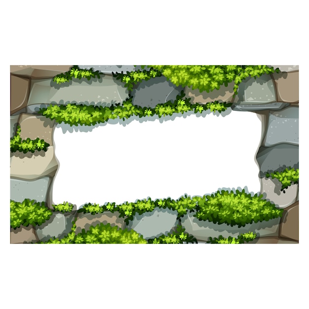 Rock frame background