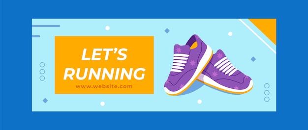 Running club facebook cover