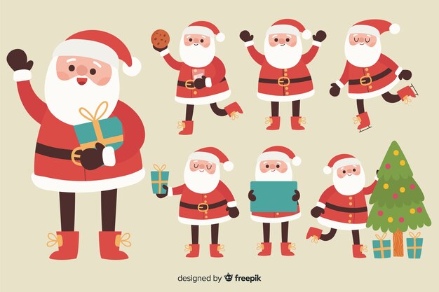 Santa claus character pack