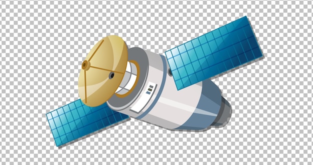 Free Vector satellite on transparent 