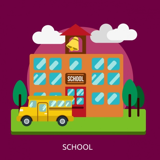 School background design