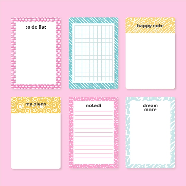 Scrapbook notes & cards