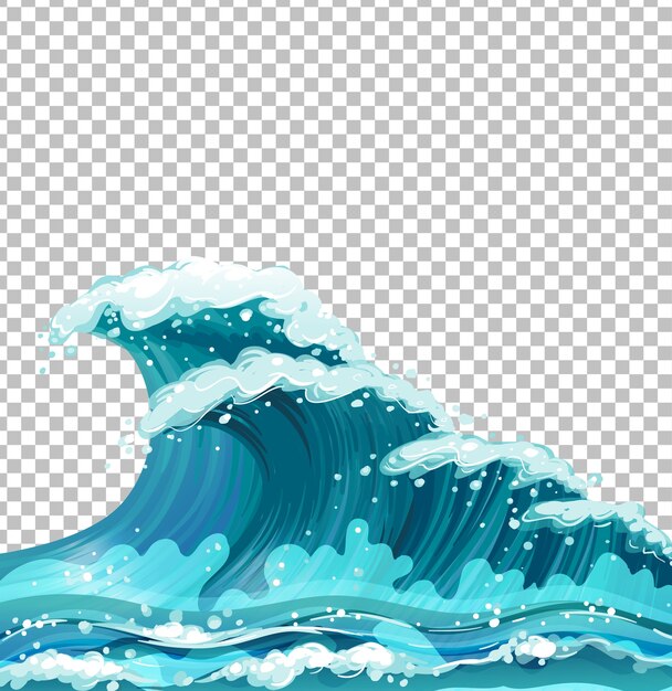 Sea giant waves