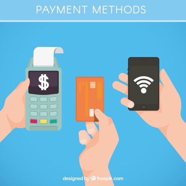 Set of technological payment methods 