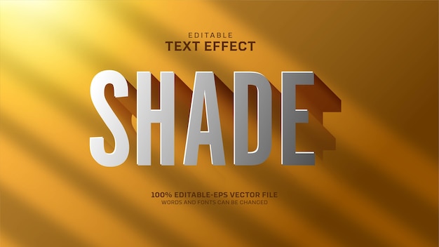 Shade Text Effect