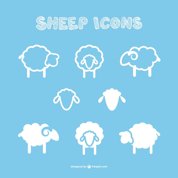 Sheep icons