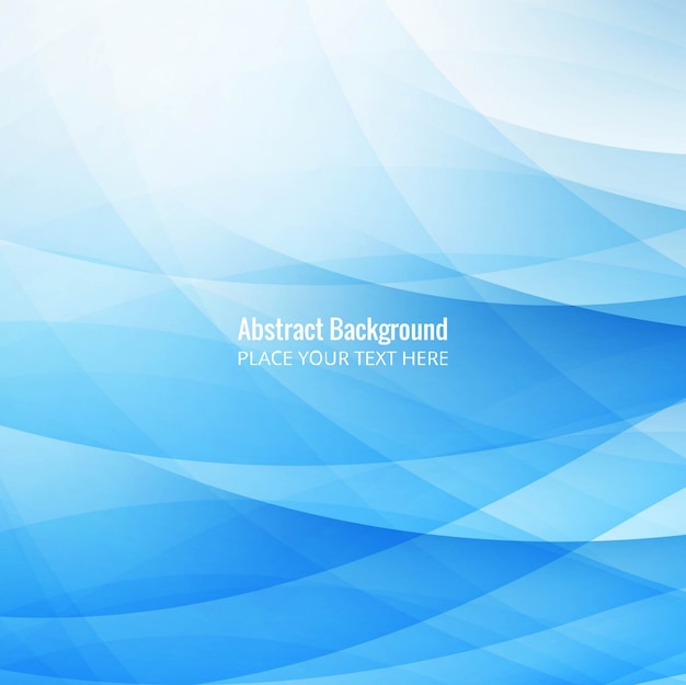 Free vector shiny blue wave background