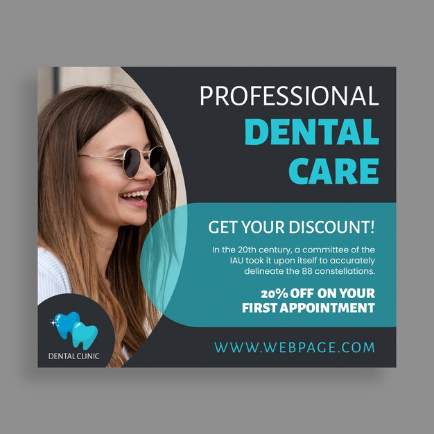 Simple dental discount facebook post