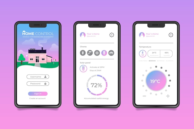 Smart home app