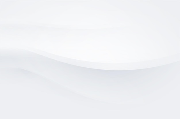 Smooth and empty minimal white neumorphic wallpaper for presentation