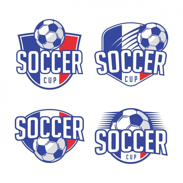 Soccer logo template designs