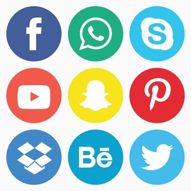 Free Vector social media icon pack