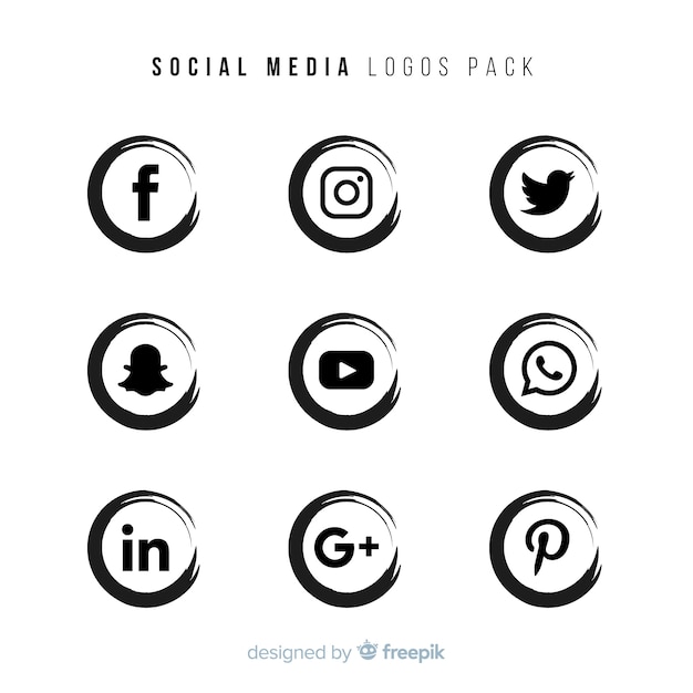 Social media logo collection