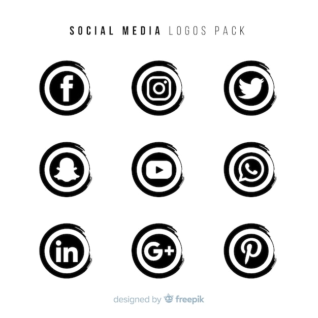 Social media logo collection