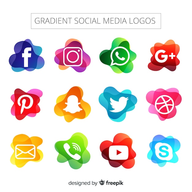 Social media logo collection