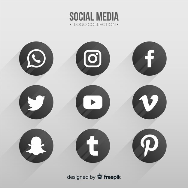 Social media logo collection