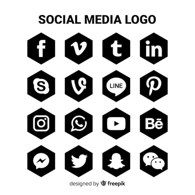 Social media logo collection