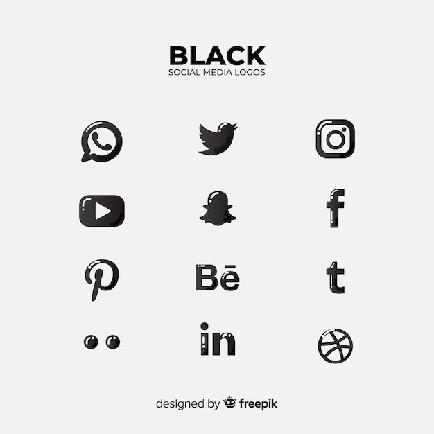 Social media logo collection