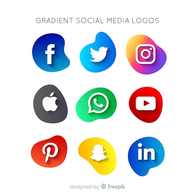 Social media logo collection