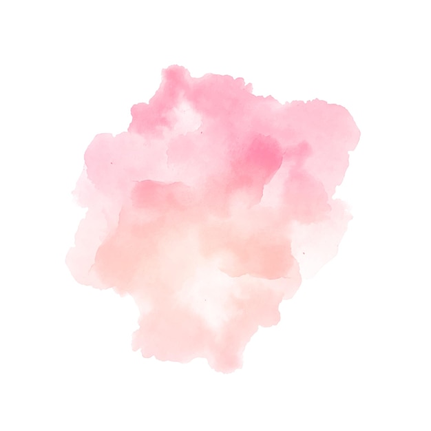 Free Vector soft watercolor splash stain background