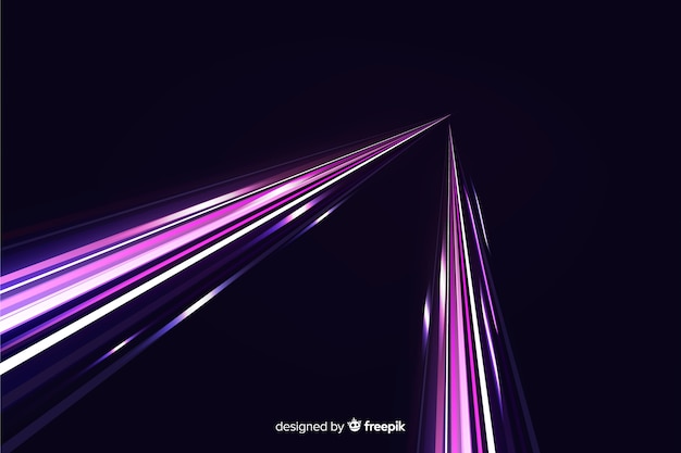 Free Vector speed light trail background