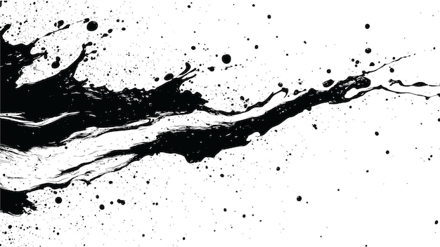 Free Vector splattered ink texture