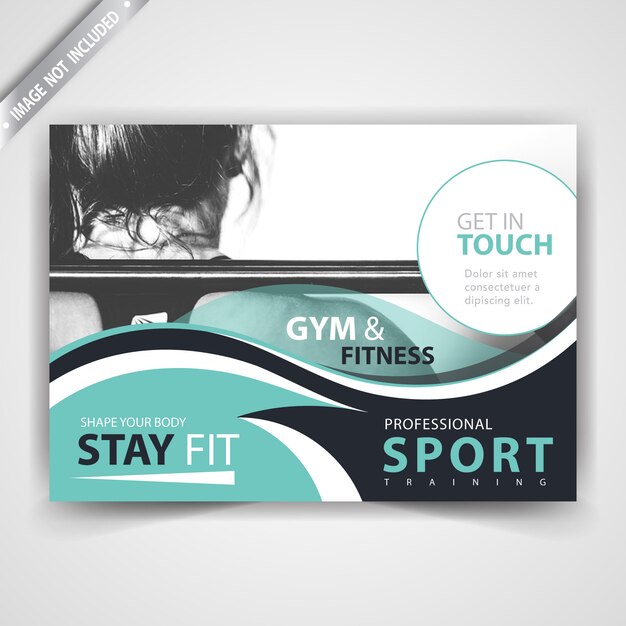 sport advertise flyer design