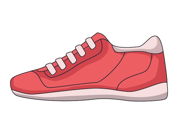 Free Vector sport sneaker accessory icon isolated