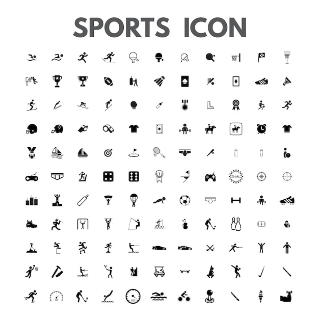 Free Vector sports icons