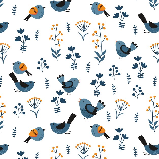 spring pattern background