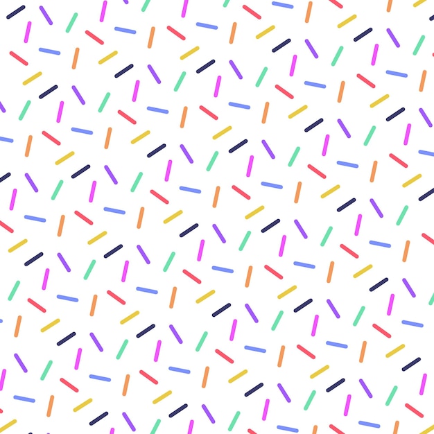 Free vector sprinkle pattern background