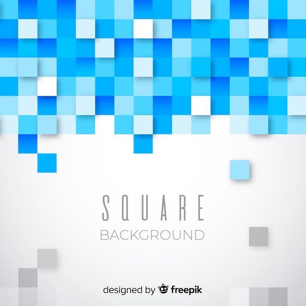 Free vector square background