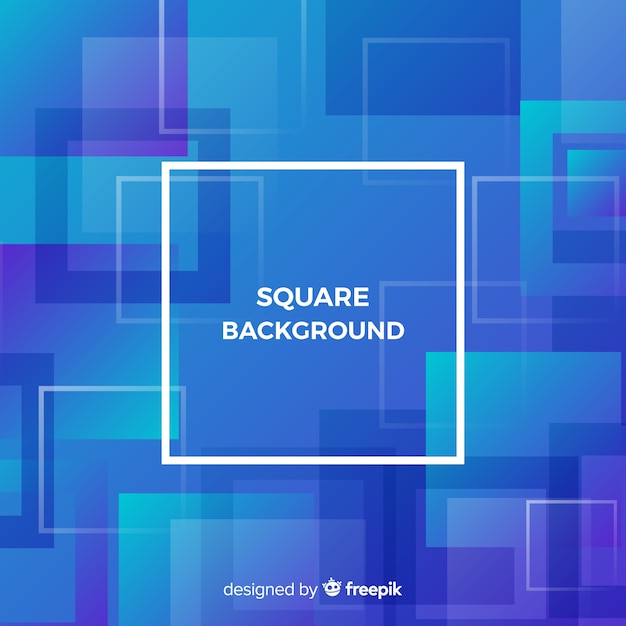 Free Vector square background