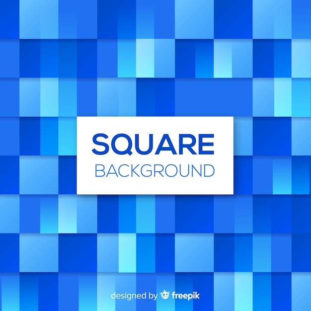 Free vector square background