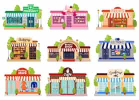 Free vector store facades set